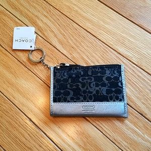 NEW Authentic Coach coin/card holder